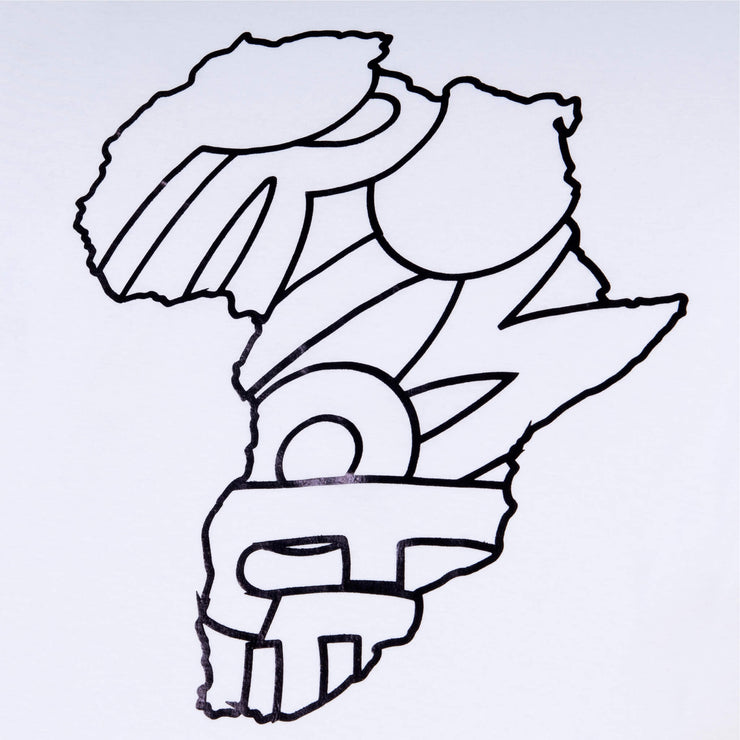 #IPROMOTE AFRICA CONTINENT MAP SAHARA EDITION (UNISEX SHORT SLEEVE T-SHIRT)