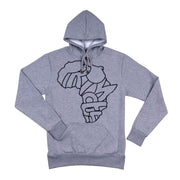 #IPROMOTE AFRICA CONTINENT MAP SAHARA EDITION UNISEX HOODIE
